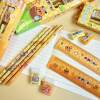 Kapibala Pencil Stationery Set Children's Five-Piece Prize Ruler Eraser Set Gift Box Gift Wholesale