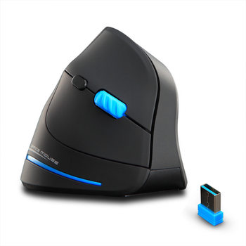 ZELOTES F-35A Wireless Bluetooth Charging Vertical Grip Ergonomic Anti-Mouse Hand Office Mouse