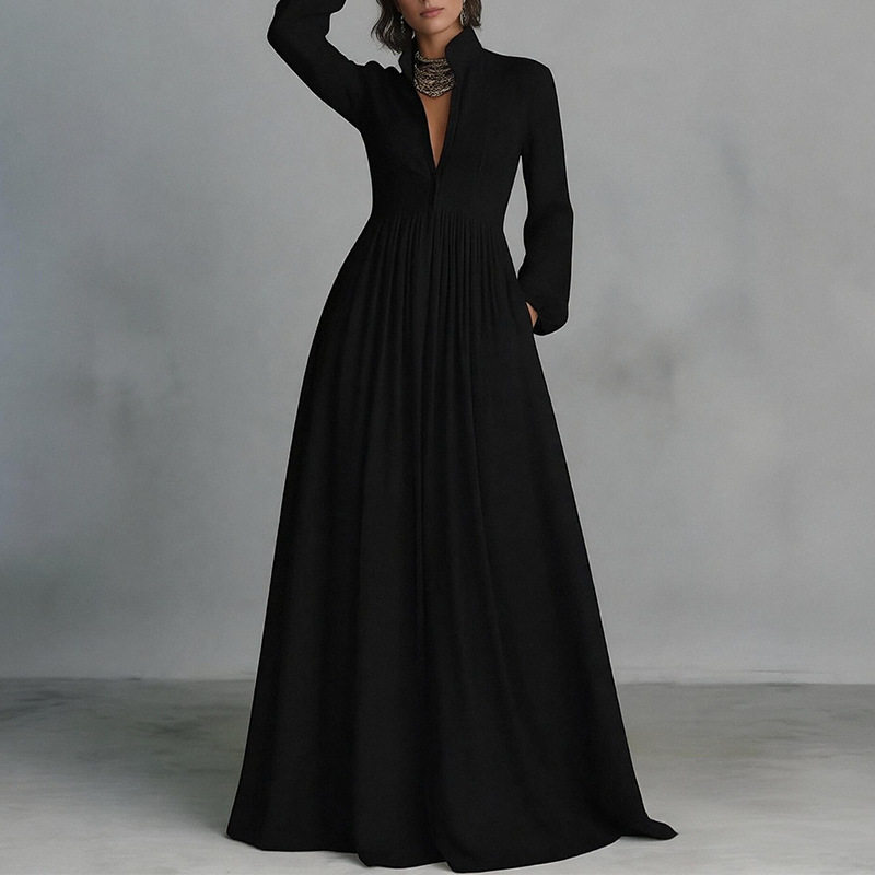 Elegant Womens Maxi Dress Summer Collection Fashionable Design Flowy Silhouette Perfect for Parties and Events