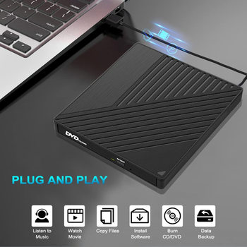 laptop mobile optical drive computer usb external burner portable mobile external optical drive read dvd disc