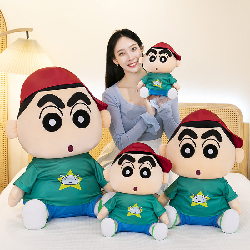 Crayon New Doll Plush Toy Cute JJ Funny Doll Doll for Girls Valentine's Day Gift Pillow Stretch