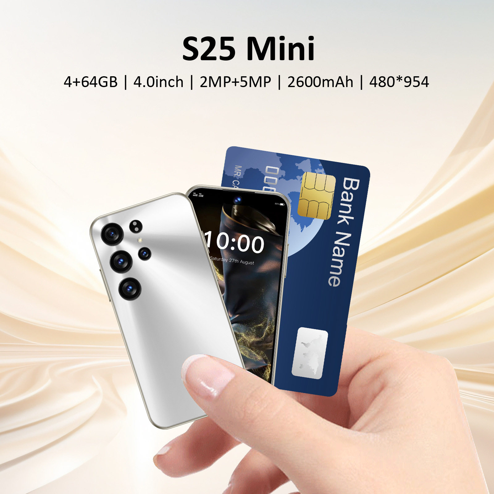 S25 Mini mini cross-border mobile phone 4.5-inch 2+16GB Andr...