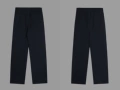 Pants are black