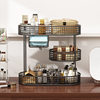 Cosmetic Storage Box Dressing Table Storage Rack Desktop Advanced Sense Toilet Washstand Dust-proof Skin Care Arrangement Cabinet