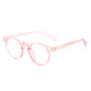 2022 new round frame beige nail color anti-blue light glasses cross-border Amazon men and women fashion glasses frame