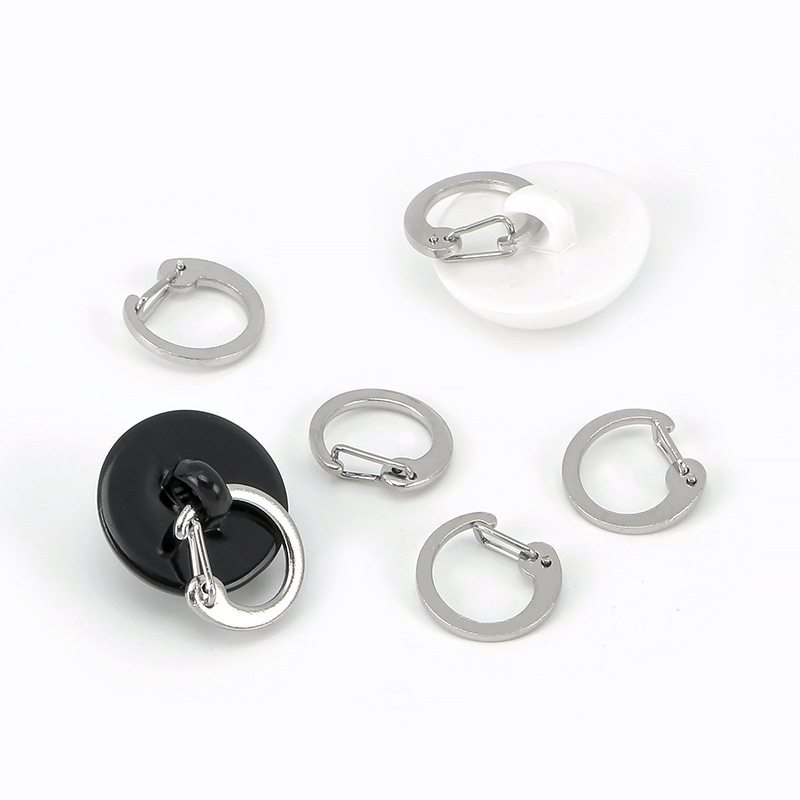 Metal badge back buckle name brand buckle badge buckle epaulettes security uniform plastic buckle lock buckle