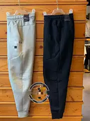 Spring and Autumn Popular Men's Sweatpants Overseas, Cross-Border Printed Knit Tapered Jogger Casual Sports Pants
