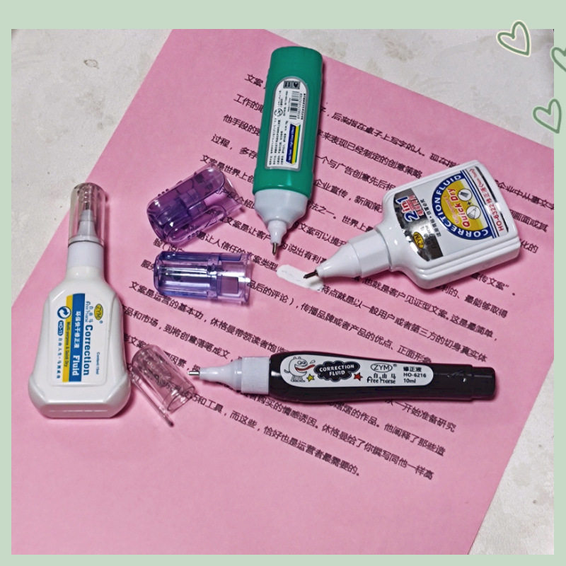 Correction Fluid Correction Pen 6330 Correction Fluid Pen 6320 for Students Wholesale Replacement