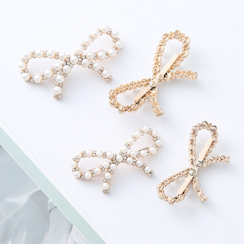 metal shoe buckle shoe material hardware shoe accessories cartoon alloy accessories diy shoe clip pearl bow shoe buckle accessories