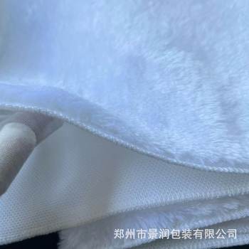 White and black plush cloth glasses mobile phone counter pad bottom cloth jewelry pad jewelry flannel pad hand jewelry display cloth