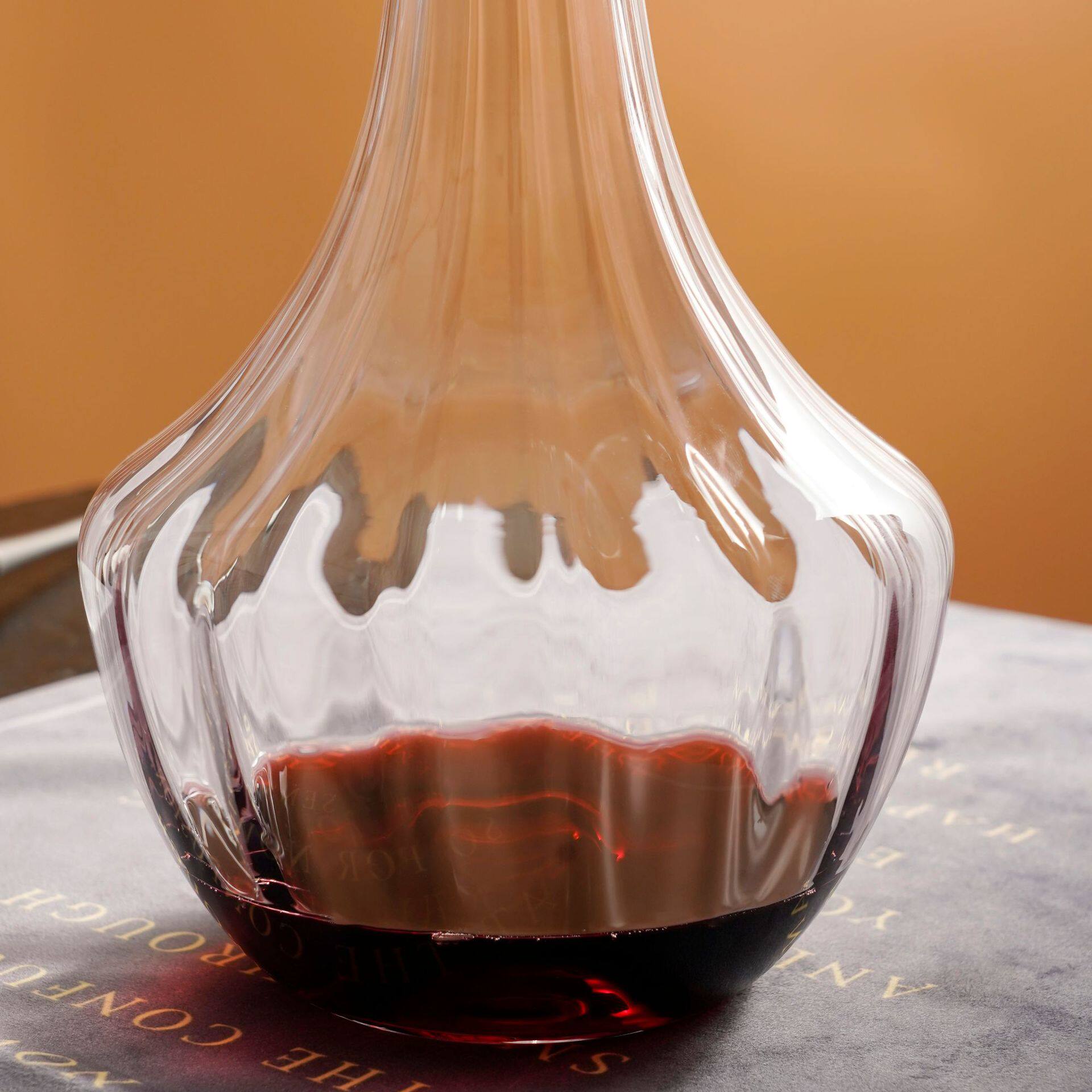 Red Wine Decanter, Wine Set, Household Wine Dispenser, Lead-Free Crystal Glass Set, Nordic Style, Large Capacity