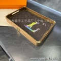 Gift box with handle colored letter L