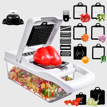Multifunctional Vegetable Cutter Household Grater Kitchen Dicing Artifact for Cutting Onions Diced Diced Diced Fruit Diced Vegetables