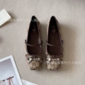 Fabric brown