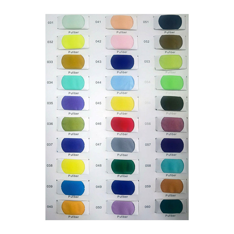 Colored Chiffon Interlining 30D Anti-See-Through Fabric Interlining with Color Code Notes for Lace Lining Cotton Interlining