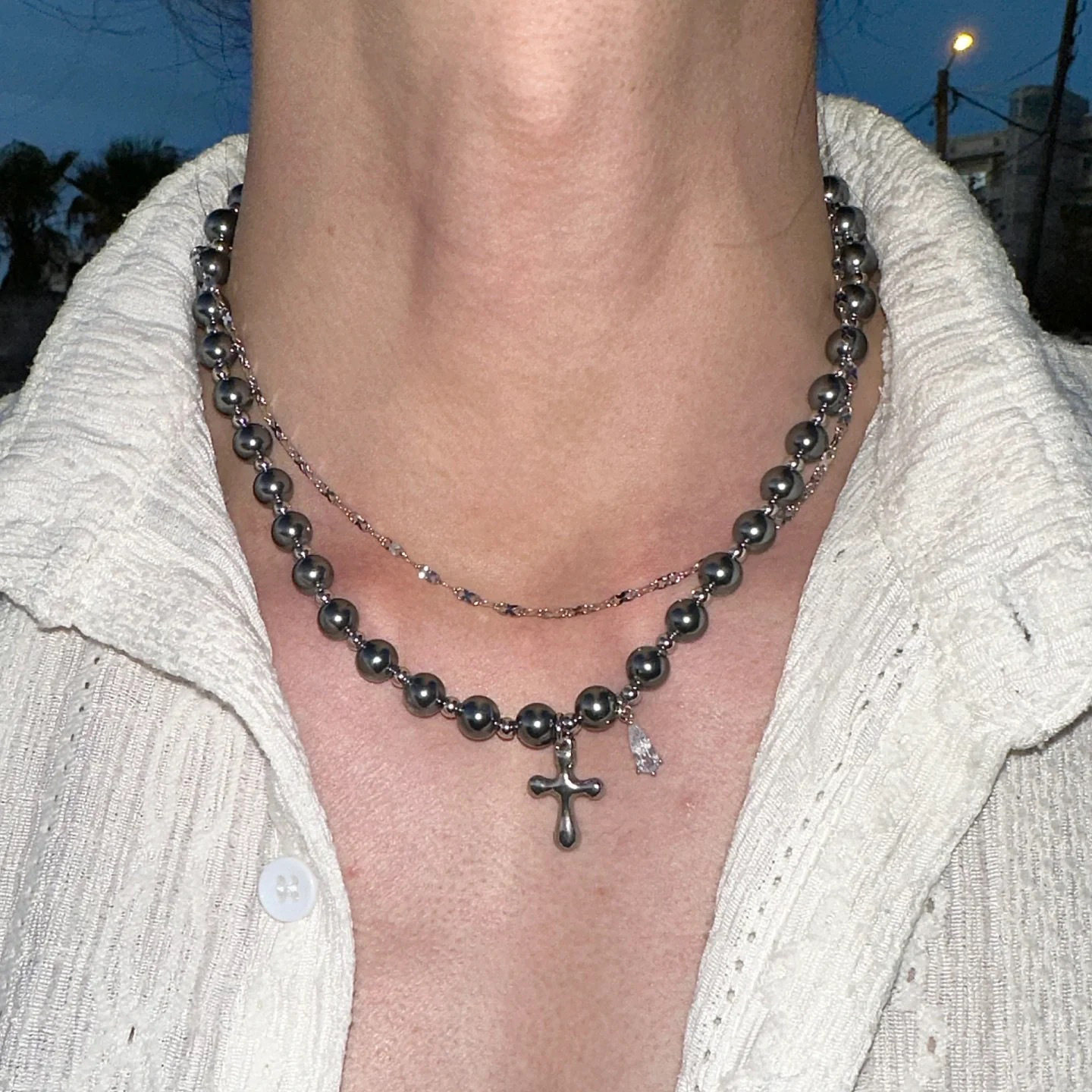 グレーパール#Z-X005