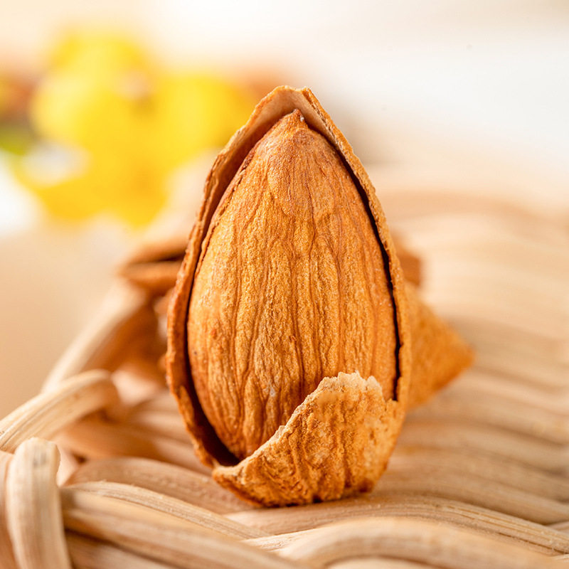 Mountain Fruit Craftsman Almonds 500g Creamy Almonds Southern Almonds Nuts Dried Almonds Roasted Seeds