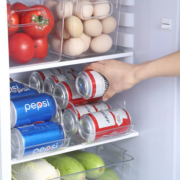 Refrigerator Storage Box Egg Dumpling Food Preservation Box Frozen Storage Box Fruit Beverage Kitchen Storage Box Drawer