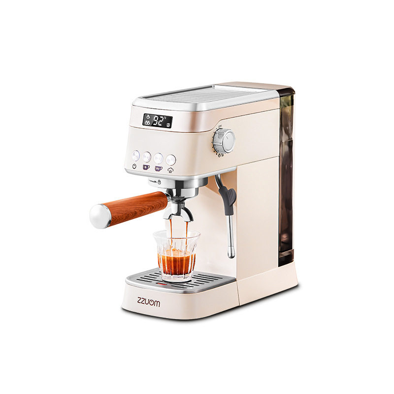 Coffee machine household small semi-automatic high-pressure steam milk foam espresso machine