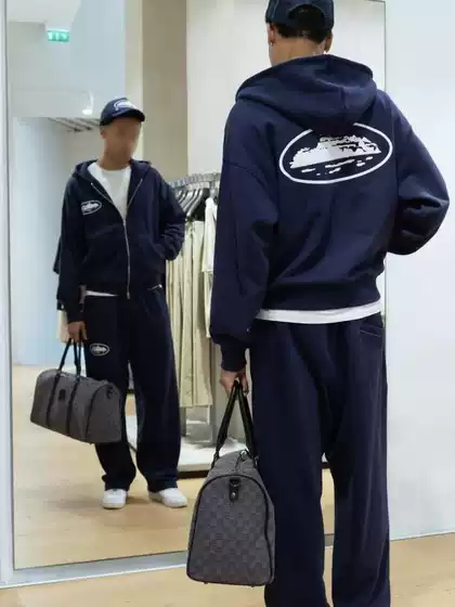 Corteiz Sweatshirt Zipper Coat suit European and American UKDRIPDRILL Hip Hop Rap Street