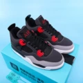 Aj4 carbon gray red