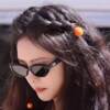 Jennie's New Retro Cat-Eye Gm Sunglasses for Women with Small Faces, High-End Small Frame Street Photography Sunglasses for Men and Women