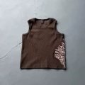 Vest / brown【ds08#】