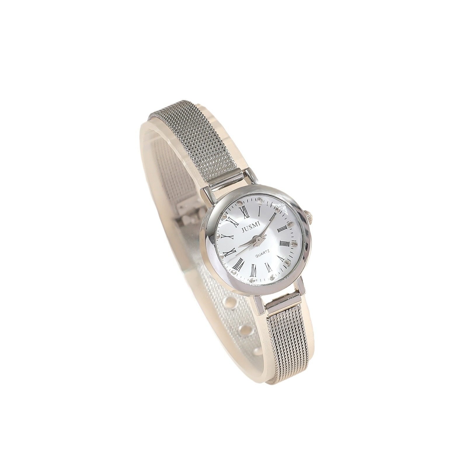 Women's High-class Cold Style Niche Quartz Watch Women's Simple Elegant Retro Square Small Dial