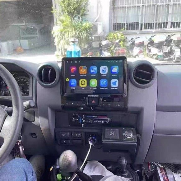 Suitable for Land Cruiser Pickup Truck Central Control Android Large-Screen Navigation Land Cruiser Vehicle Integrated System