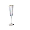 Trendy Hammered Heart Champagne Glasses Couple Style Colorful Gold-Trimmed Peach Heart Wine Glasses Cross-Border Popular Highball Glasses Wholesale
