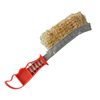 Barbecue Cleaning Steel Brush Copper Brush Long Handle Stainless Steel Knife Brush Iron Brush Kitchen Wire Brush Small Rust Removal Polishing Oven