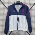 Arsenal single-sided embroidered waterproof trench coat