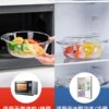 Glass Bowl with Lid, High Temperature Resistant Household Large Instant Noodle Bowl, Microwave Heating Bowl, Salad Bowl, Double-Eared Bowl