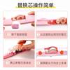 Japan PLUS 635 affordable 5mm replacement core transparent pen type smart roller body modification correction tape