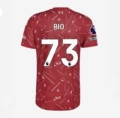 2627 liverpool home custom number 73 star + league armband
