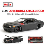 Meichi Рисунок 1:24 Полицейская машина Dodge War Horse Challenger, американский мускул-кар, Статическая имитационная модель легкосплавного автомобиля