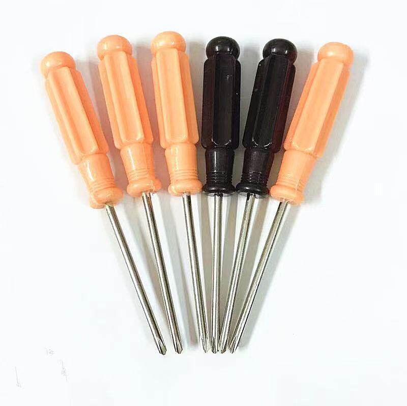 2.5MM十字螺丝刀螺纹手动工具玩具配送批透明一字螺丝批小起子