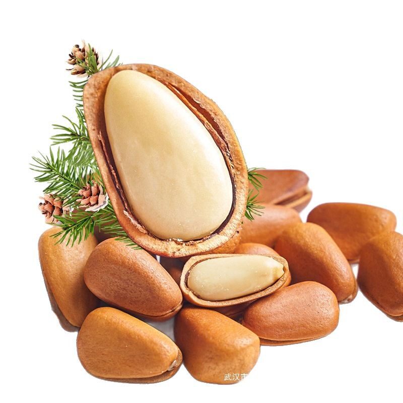 Open Pine Nuts Northeast 2024 New Arrival Hand-Peeled Extra Large Granules 500g Casual Snack Nuts with Packaging Wholesale