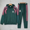 26 royal m dark green suit hooded