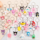 Мультяшный маленький брелок Sanrio кукла Рождественская дыра музыкальная шкатулка для штор аксессуары школьная сумка кулон подарок оптом