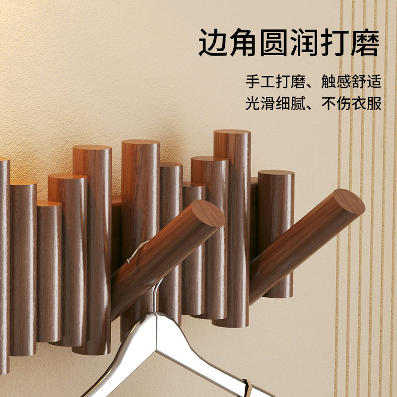 Piano Key Hanger Door Entrance Entrance Hallway Coat Rack Bedroom Wall Hanging Wall Clothes Hook Free Hanger Hook