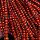 Производители оптом продают натуральную плитку southwest red beads, круглые бусины, браслеты из плоти и крови огненно-красного цвета, разбросанные аксессуары diy mini 3