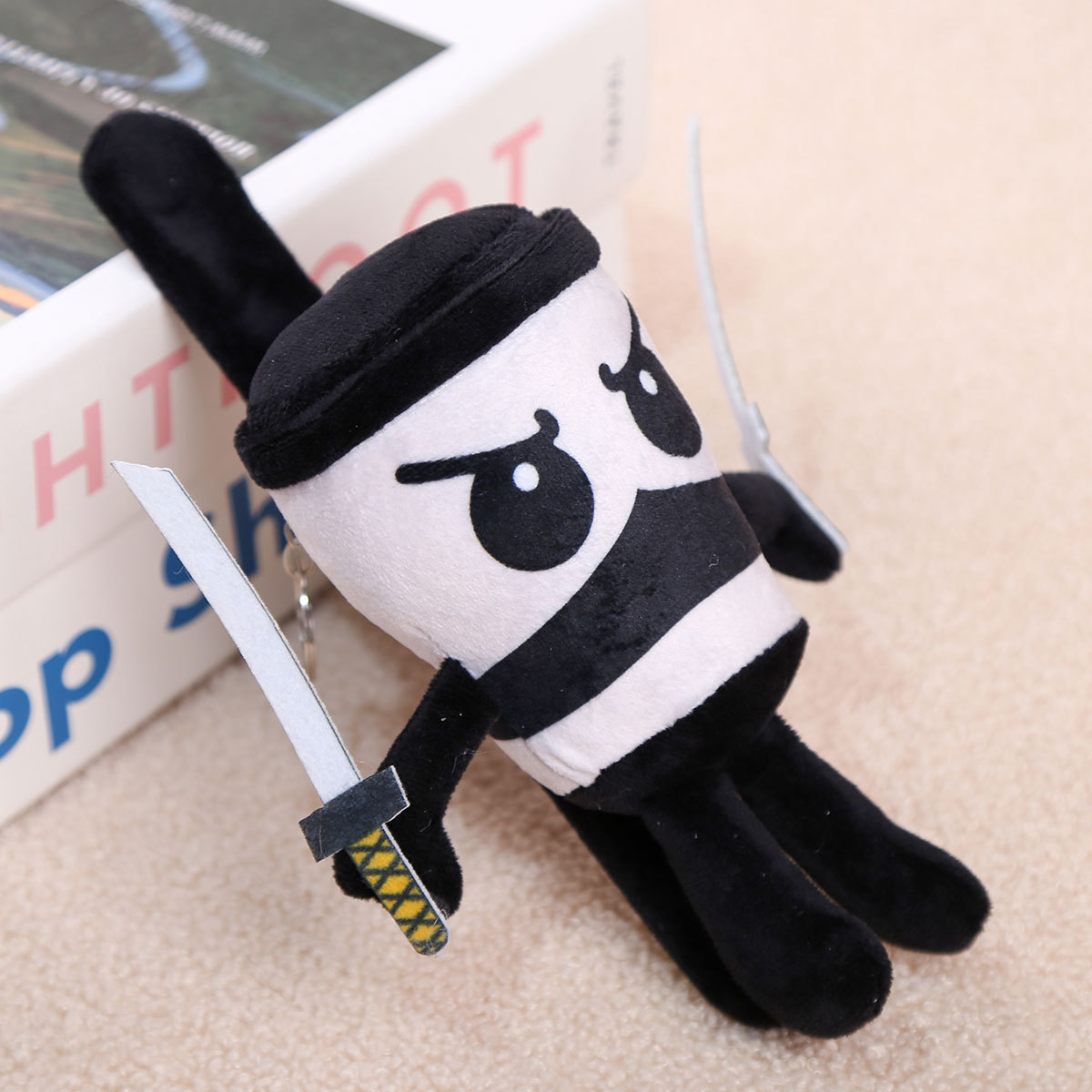 融合山海经啪啪圈手环毛绒玩具跨境木棍人玩偶公仔批发国外布娃娃