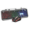 Li Magnesium T25 Mechanical Feel Keyboard E-sports Desktop Notebook Office Game Wired Metal Keyboard and Mouse Set