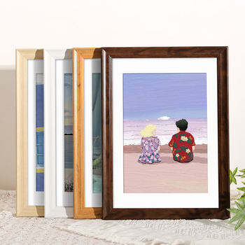 Casual Photo Frame Wall Hanging Table A3A4 Large Size Picture Frame 4K Open 8K Framed Poster Puzzle Frame Photo Frame