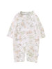 Bamboo fiber climbing clothes baby clothes class a gauze jumpsuit bamboo cotton baby cool air conditioning clothes newborn pajamas