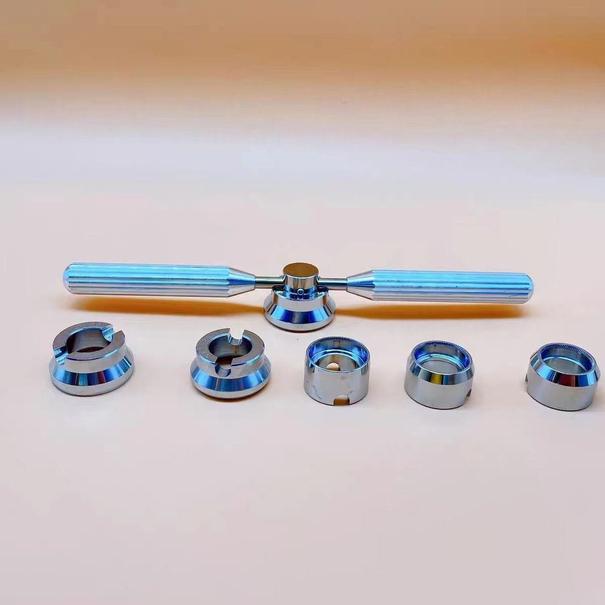 Watch Repair Tool 5537 Watch Opener Suitable for Rolex S/Di t Watch Cover Opener with Fine Teeth and 6 Pieces on the Back Cover