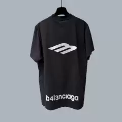 [Ready Stock and Shipped in Seconds] Correct Version of High-Quality Paris B 25Ss New Loose Large Version Men's and Women's T-Shirts