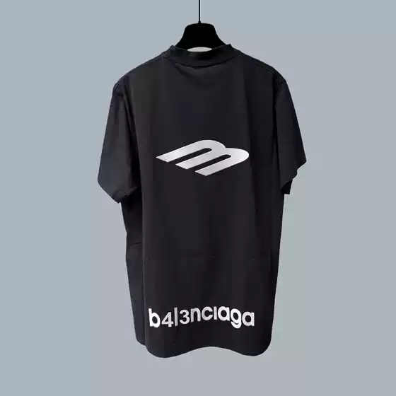 [Ready Stock and Shipped in Seconds] Correct Version of High-Quality Paris B 25Ss New Loose Large Version Men's and Women's T-Shirts
