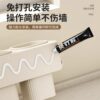 Kitchen Chopstick Storage Box Chopstick Holder Wall-Mounted Punch-Free Knife Rack Storage Rack Household Chopstick Spoon Storage Rack